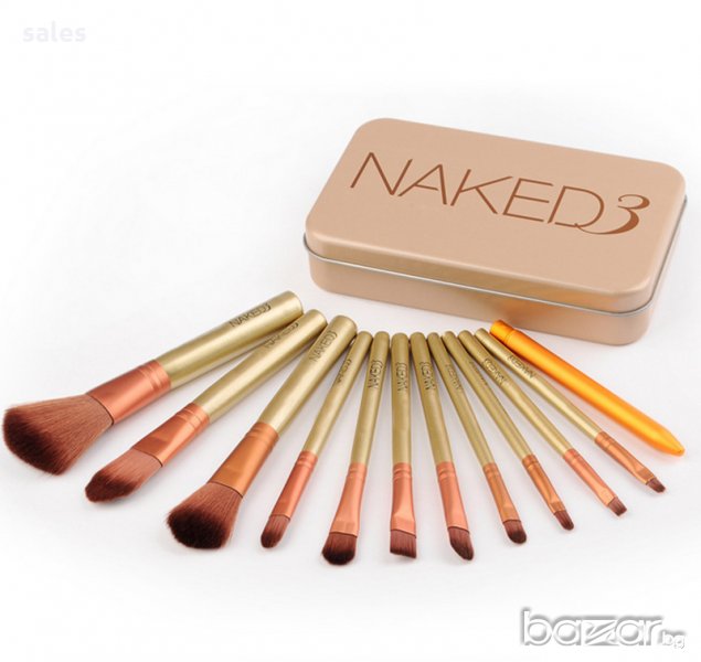 Професионален комплект от 12 четки за грим NAKED3 Urban Decay, снимка 1