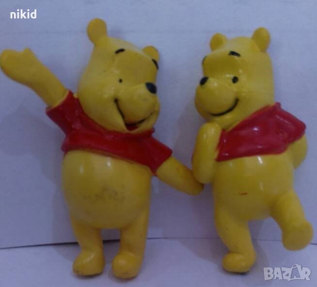 1 бр Мечо Пух малка фигурка пластмасова PVC за игра и украса торта топер, снимка 1