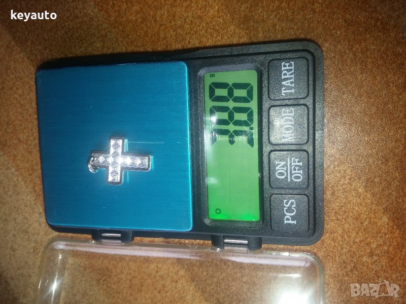 сребърно кръстче с орнаменти 925, снимка 1