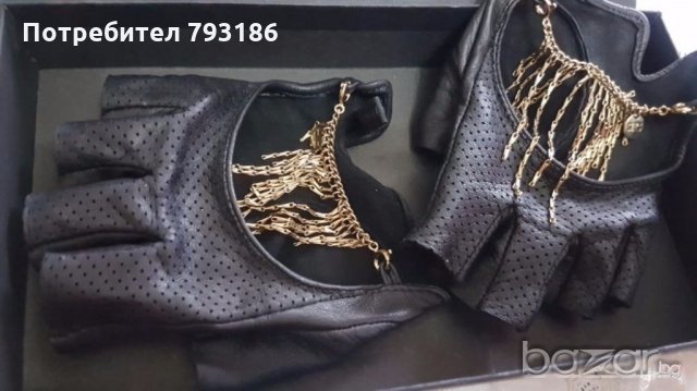 Elisabetha Franchi-оригинални дамски ръкавици ,без пръсти от естествена кожа, снимка 5 - Вази - 19926896