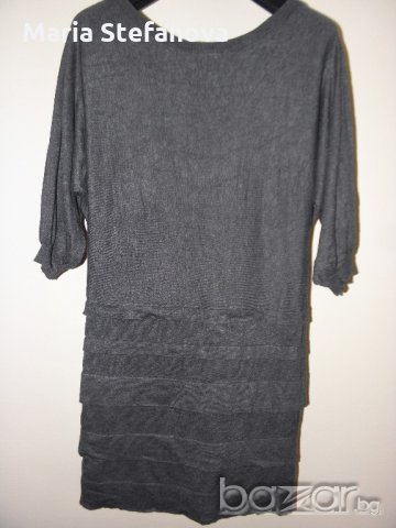 Сива рокля b. Young, снимка 3 - Рокли - 19696141