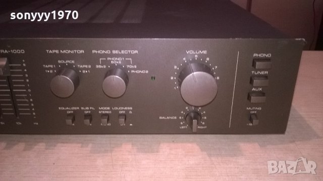 rotel ra-1000 stereo amplifier-tokyo japan-внос швеицария, снимка 6 - Ресийвъри, усилватели, смесителни пултове - 22189872