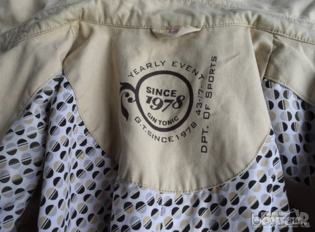 Gin Tonic ® Women дамски шлифер палто бежов с колан , снимка 4 - Палта, манта - 21722573