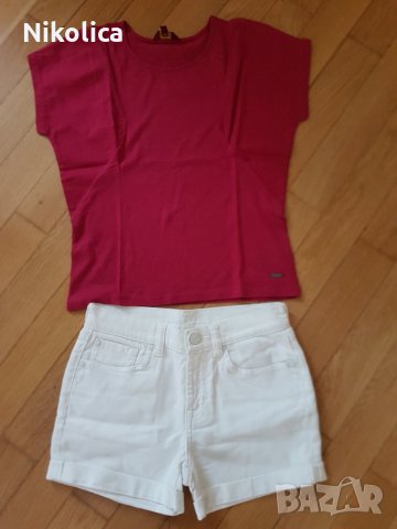 Детска дънкова пола Zara,къс панталон "7 for Mankind",блуза "7 for Mankind", суичър,14 г.момиче, снимка 6 - Детски комплекти - 25032738