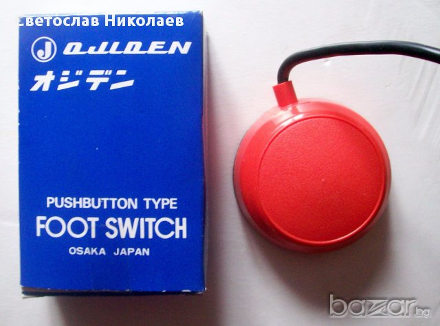 Крачен превключвател: Foot Switch (Japan) 6A/250V, снимка 1 - Други машини и части - 12950176