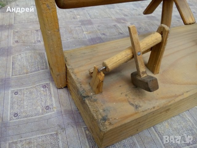 Стара дървена играчка #3, снимка 6 - Антикварни и старинни предмети - 21733009