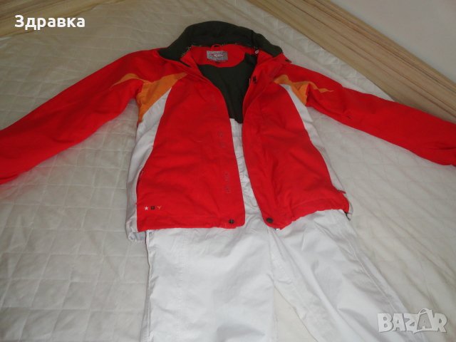 Ски екип" ONIL"-20000 мм воден стълб ски яке и ски панталон С/ 170 см, снимка 13 - Зимни спортове - 23553352