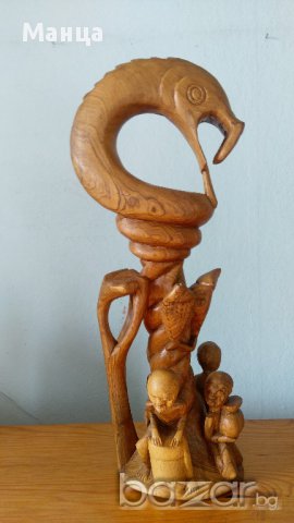 Африканска  статуетка  