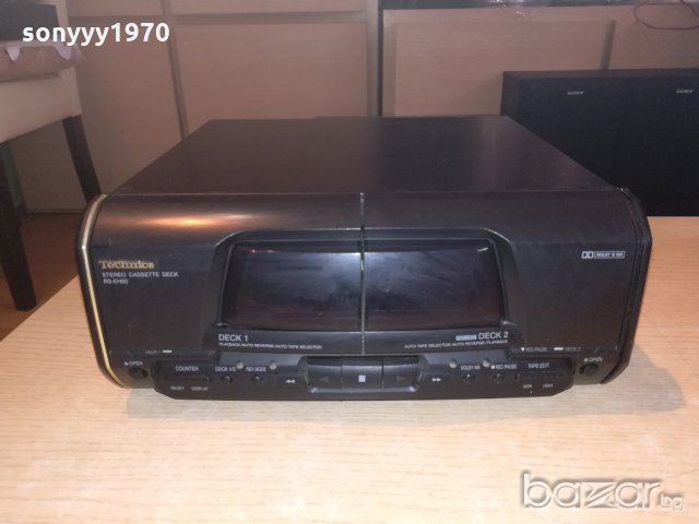 technics rs-eh60 deck-made in japan-внос швеицария, снимка 2 - Ресийвъри, усилватели, смесителни пултове - 20164376