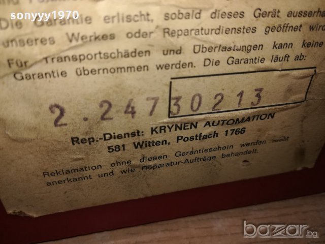 ИСТИНСКО-старо немско зарядно 6/12в-внос швеицария, снимка 11 - Аксесоари и консумативи - 20819225