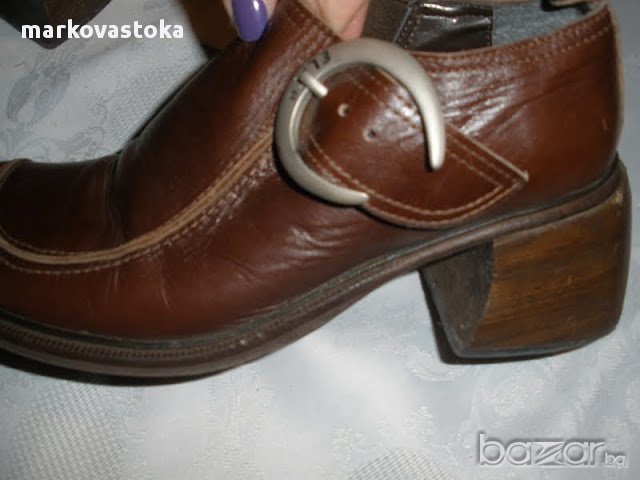 ДАМСКИ ОБУВКИ естествена кожа размер 36, снимка 2 - Дамски обувки на ток - 8343046