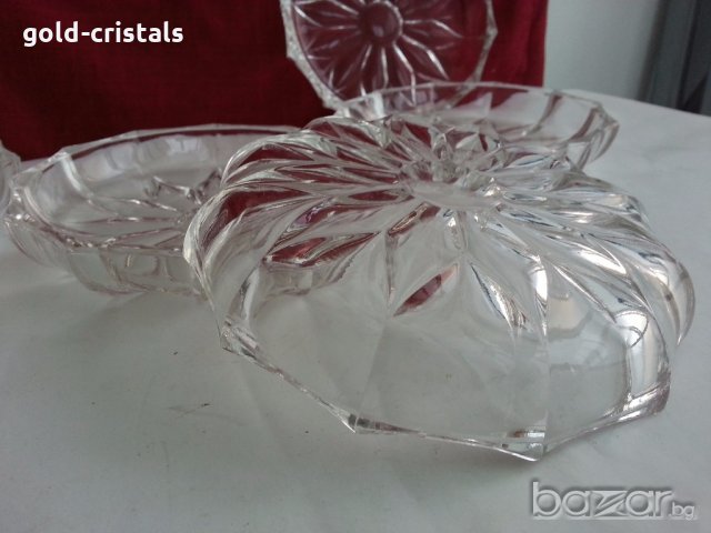  кристални чинии, снимка 7 - Чинии - 19796520