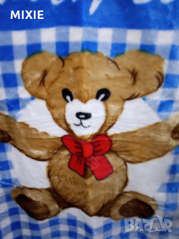 Ново синьо детско одеяло, снимка 2 - Спално бельо и завивки - 26128058