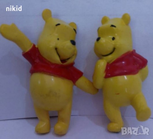 1 бр Мечо Пух малка фигурка пластмасова PVC за игра и украса торта топер