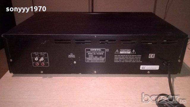 onkyo ta-6210 deck-внос швеицария, снимка 16 - Ресийвъри, усилватели, смесителни пултове - 19071008
