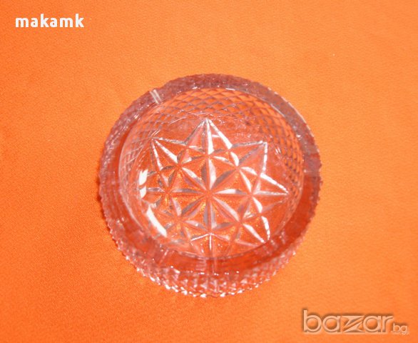 Пепелници от масивно стъкло,нови, 8 бр., снимка 3 - Други - 10518268