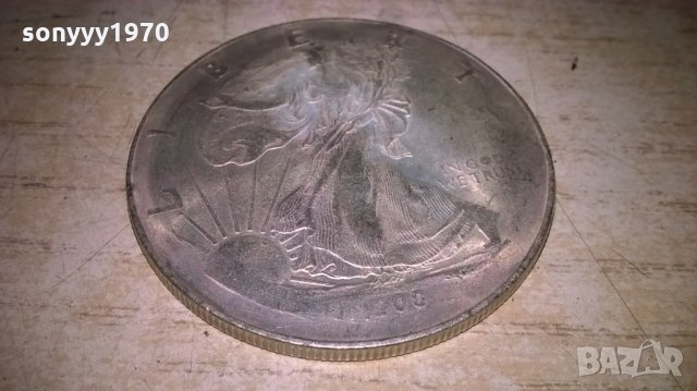 dollar 1990 liberty-4.5см-ретро колекция-внос швеицария, снимка 4 - Колекции - 23519781