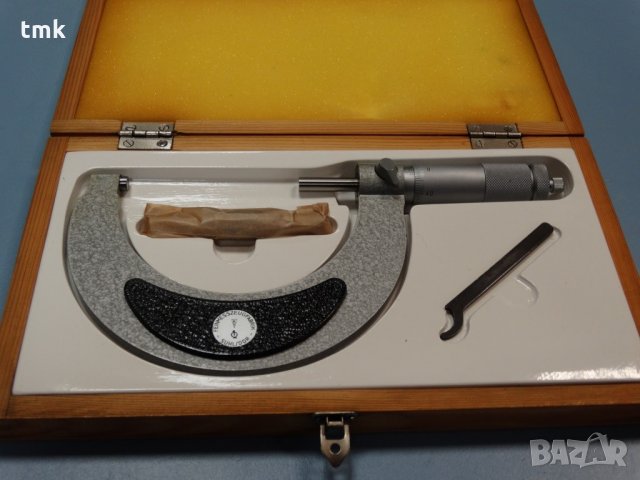 Микрометър 75-100 mm, снимка 2 - Други инструменти - 22261641