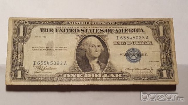 RARE $ 1 DOUBLE DATE 1935, снимка 6 - Нумизматика и бонистика - 19865717