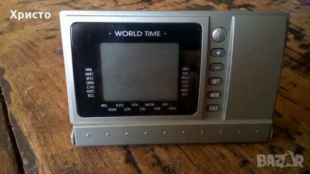 часовник, будилник, календар,  показващ времето в цял свят, снимка 5 - Декорация за дома - 25704107