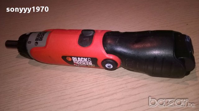 Black&decker-с акумулаторна батерия-внос швеицария, снимка 3 - Други инструменти - 13544287