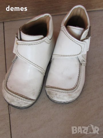 Бебешки кожени обувки за прохождане номер 20, снимка 4 - Бебешки обувки - 24854053