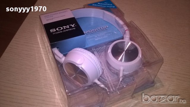 Sony mdr-zx300 stereo headphones-в бяло-нови слушалки, снимка 11 - Слушалки и портативни колонки - 18029744