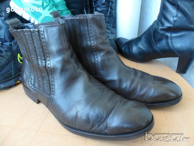 мъжки боти 42- 43 original NOIR&CO® MAGIC, 100% естествена кожа,GOGOMOTO.BAZAR.BG®, снимка 16 - Мъжки боти - 13371446