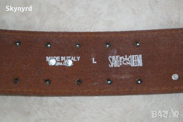 Save The Queen Оригинален дамски кожен колан, снимка 5 - Колани - 23512987