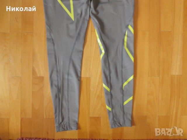 2xu mid rise compression tights W slate-lime, снимка 13 - Клинове - 24426276