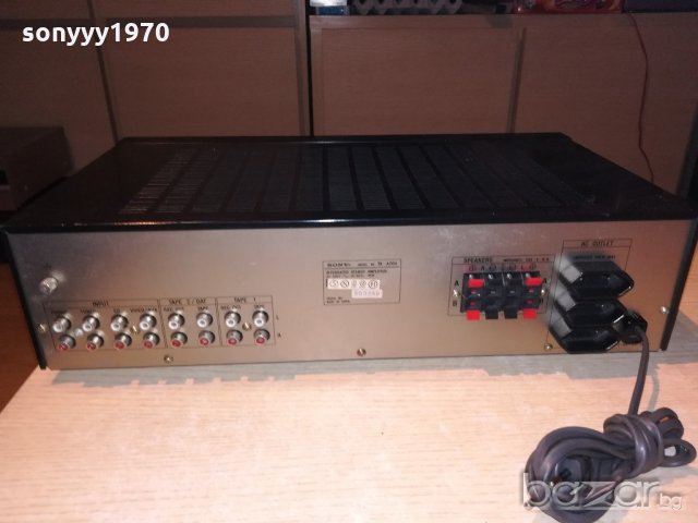 sony amplifier-made in japan-внос швеицария, снимка 15 - Ресийвъри, усилватели, смесителни пултове - 21328606