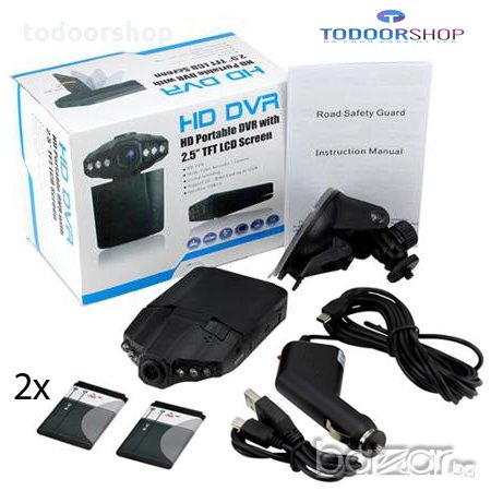  Dvr регистратор камера за кола аудио видео записваща , снимка 5 - Камери - 8041953