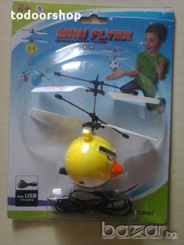 Angry birds helicopter хеликоптер пиле енгри бърдс, снимка 2 - Коли, камиони, мотори, писти - 10181339