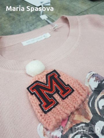 Нова колекция дамски пуловер / блуза AMORE в чер цвят на НАМАЛЕНИЕ , снимка 5 - Блузи с дълъг ръкав и пуловери - 24399046