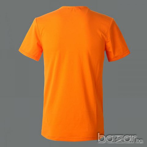 D&G Dolce and Gabbana Orange Plate Logo Мъжка Тениска size 48 (M), снимка 2 - Тениски - 7562835