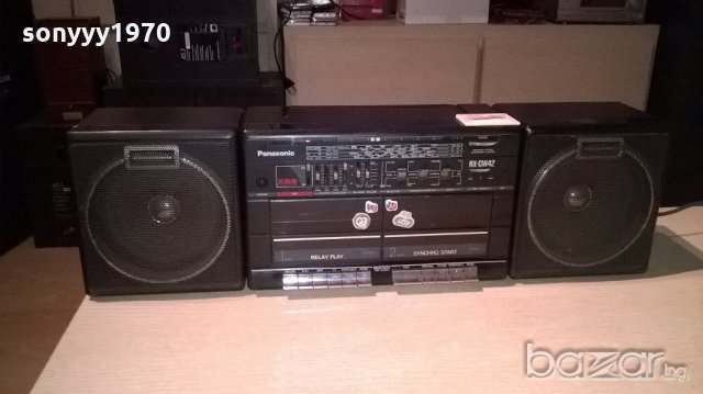 panasonic rx-cw42-ретро колекция-внос швеицария, снимка 2 - Ресийвъри, усилватели, смесителни пултове - 19384997