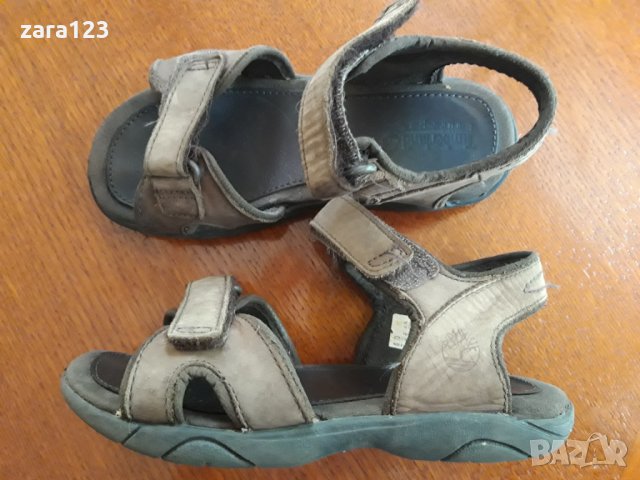 кожени сандали Timberland, 31ви номер, снимка 5 - Детски сандали и чехли - 25742830