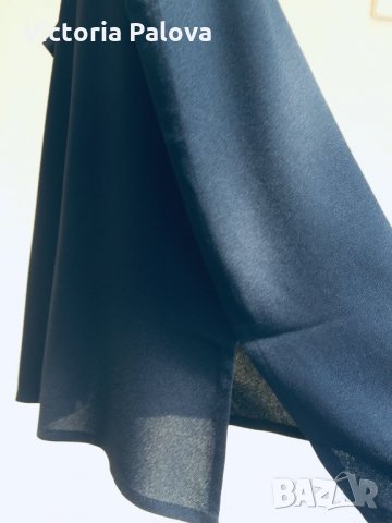 Тъмносиня красива блуза,Германия, снимка 8 - Тениски - 25796489