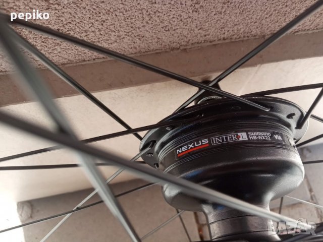 Продавам колела внос от Германия  алуминиева предна капла с динамо главина SHIMANO NEXUS INTER 28 цо, снимка 11 - Части за велосипеди - 25963937