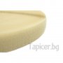 Тапицерско велкро 2 см. бежово кука и бримка, снимка 4