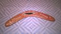 Throuwing boomerang hand crafted in australia-35/5см-внос швеицария, снимка 3