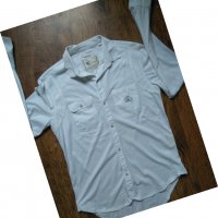 Diesel - страхотна мъжка памучна риза, снимка 4 - Ризи - 25269015