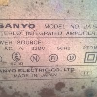 sanyo ja-540-amplifier-japan-за ремонт/части-внос швеицария, снимка 13 - Ресийвъри, усилватели, смесителни пултове - 23920176