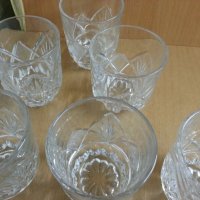 кристални чаши , снимка 5 - Антикварни и старинни предмети - 24398187