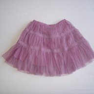 Лилава пола,тип туту,пачка, 128 см. , снимка 1 - Детски рокли и поли - 16400094
