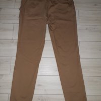 Светлокафяв дамски панталон марка Massimo Dutti внос от Италия, снимка 1 - Панталони - 23704037