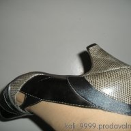 Сребърни обувки 37н. , снимка 2 - Дамски обувки на ток - 18185892