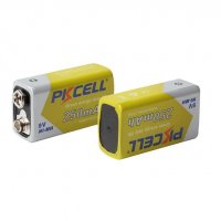 Акумулаторна батерия PKCELL 9V 250mAh Ni-MH, снимка 1 - Други - 23195366