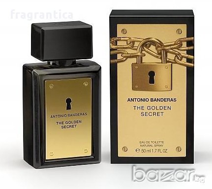 The Golden Secret Antonio Banderas EDT тоалетна вода за мъже 50мл Оригинален продукт, снимка 1