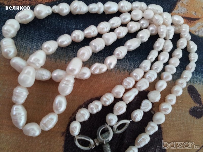 лот разкошни колиета от естествени перли, снимка 1